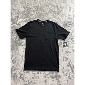 Nike SB Shirt Mens Medium Black Pocket Skateboarding Tee Classic 100% Cotton New